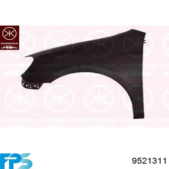 Pára-lama dianteiro esquerdo FPS 9521311 preço, a partir de 81,97 USD