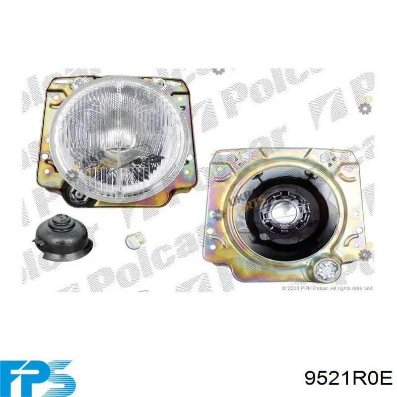 Compre 9534090E Polcar Lâmpada-luz esquerda/direita