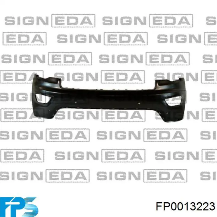 Spoiler do pára-choque dianteiro FPS FP0013223 preço, a partir de 87,28 USD