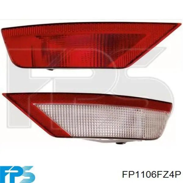 Lanterna traseira direita externa FP1106FZ4P FPS
