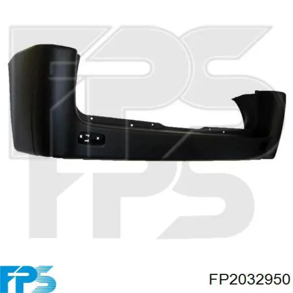 1497604078 Fiat/Alfa/Lancia Pára-choque traseiro