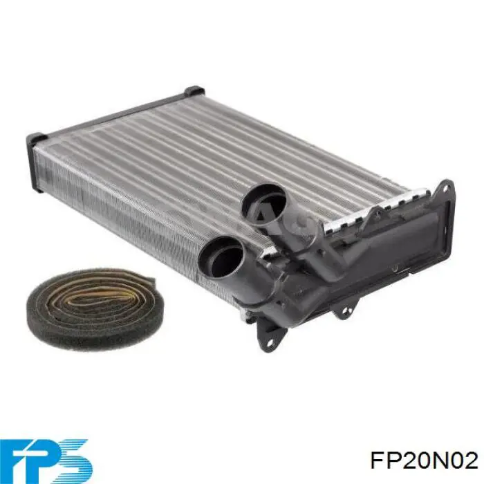 Radiador de forno (de aquecedor) FP20N02 FPS