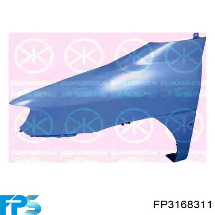  Pára-lama dianteiro esquerdo Hyundai Sonata IV sedan (EF) (1998 - 2001) IV