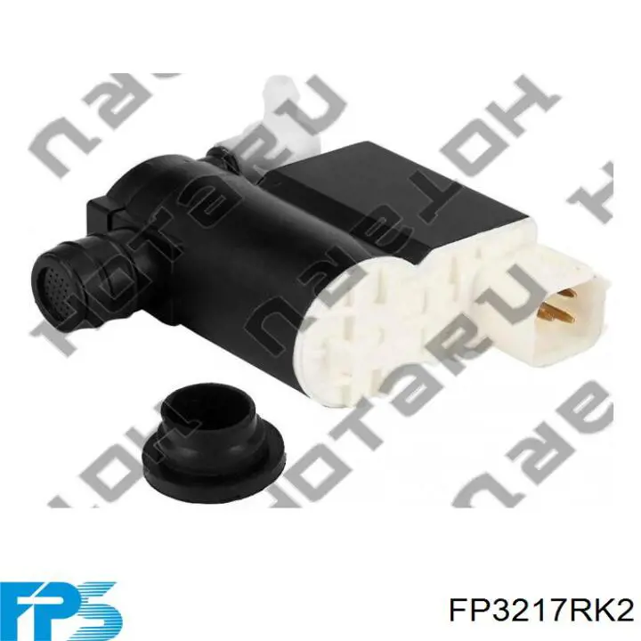 Bomba de motor de fluido para lavador de vidro dianteiro/traseiro T90075OEM Korea (oem)