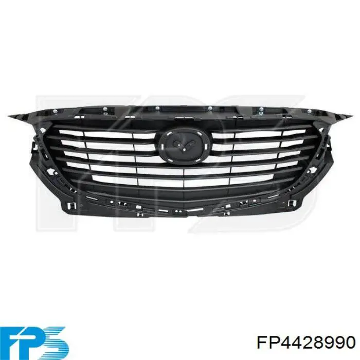 5645040 Diederichs Grelha do radiador