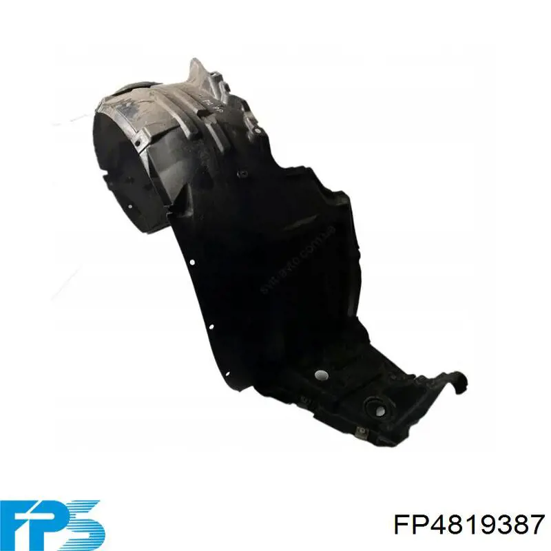 Compre 5370A881 Mitsubishi Guarda-barras esquerdo do pára-lama dianteiro