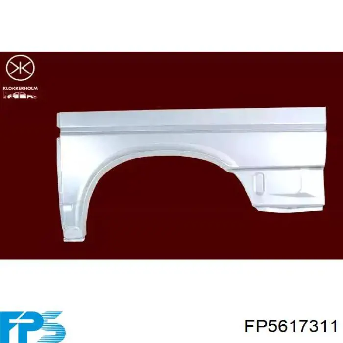 Pára-lama dianteiro esquerdo FPS FP5617311