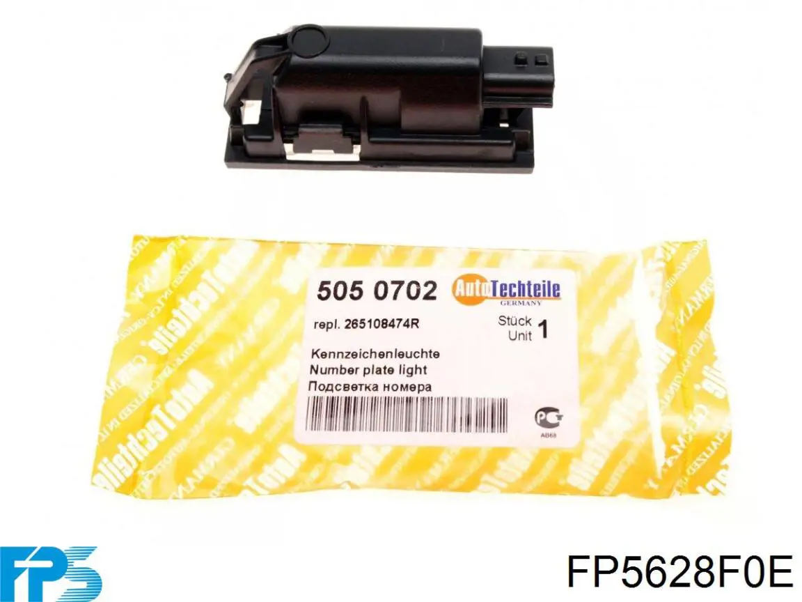 Lanterna da luz de fundo de matrícula traseira FPS FP5628F0E preço, a partir de 14,21 USD
