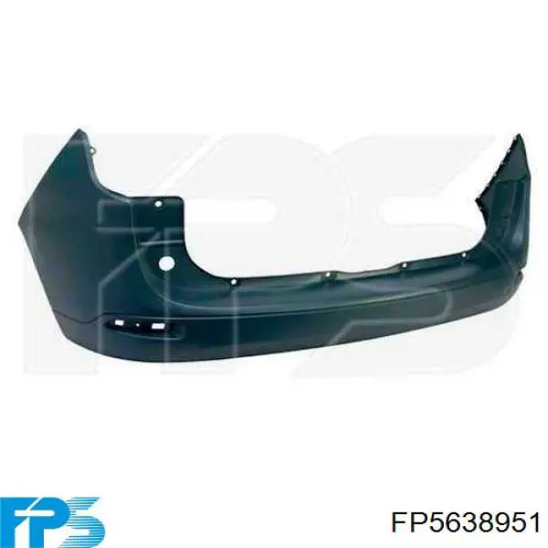 FP5638951 FPS Pára-choque traseiro