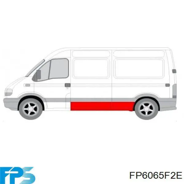 Lanterna traseira direita FPS FP6065F2E preço, a partir de 73,48 USD