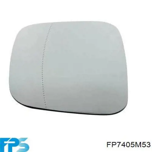 FP7405M53 FPS Elemento espelhado do espelho de retrovisão esquerdo