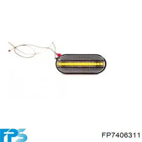 Pára-lama dianteiro esquerdo FPS FP7406311 preço, a partir de 126,02 USD