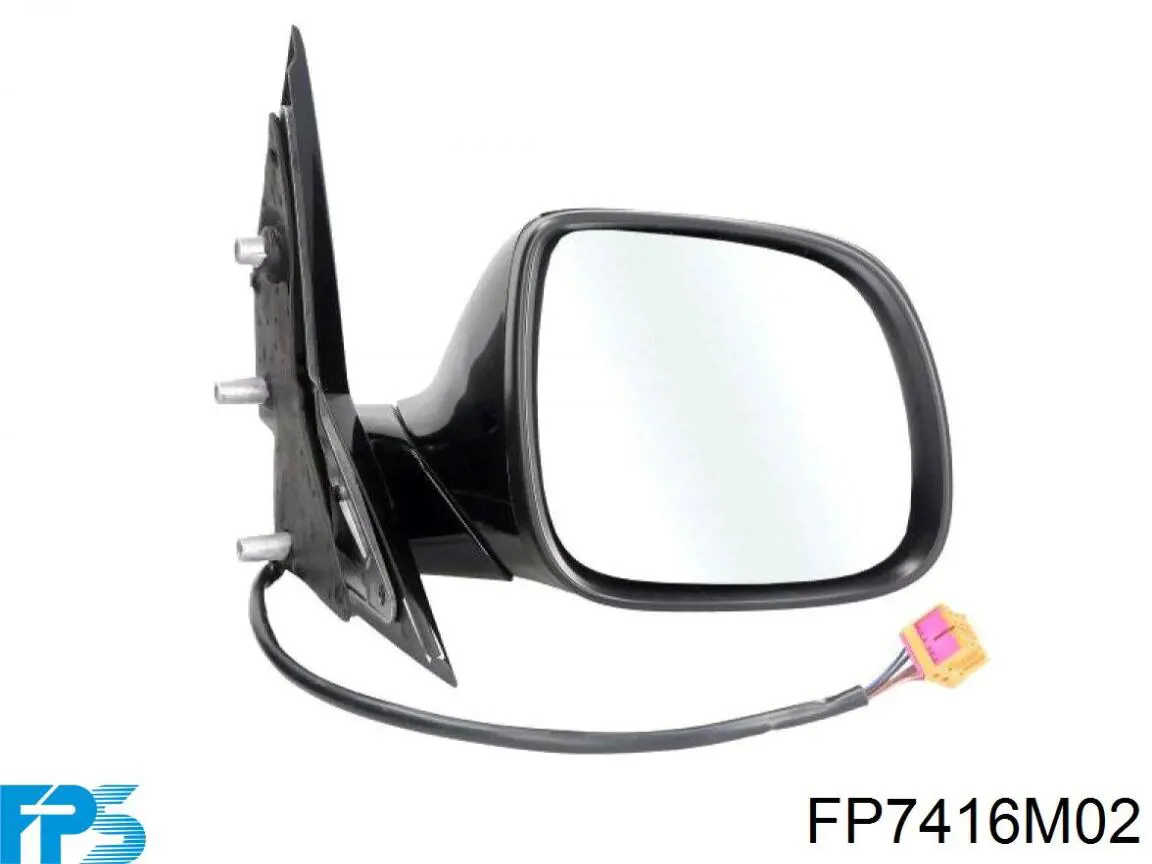 FP7416M02 FPS Espelho de retrovisão direito