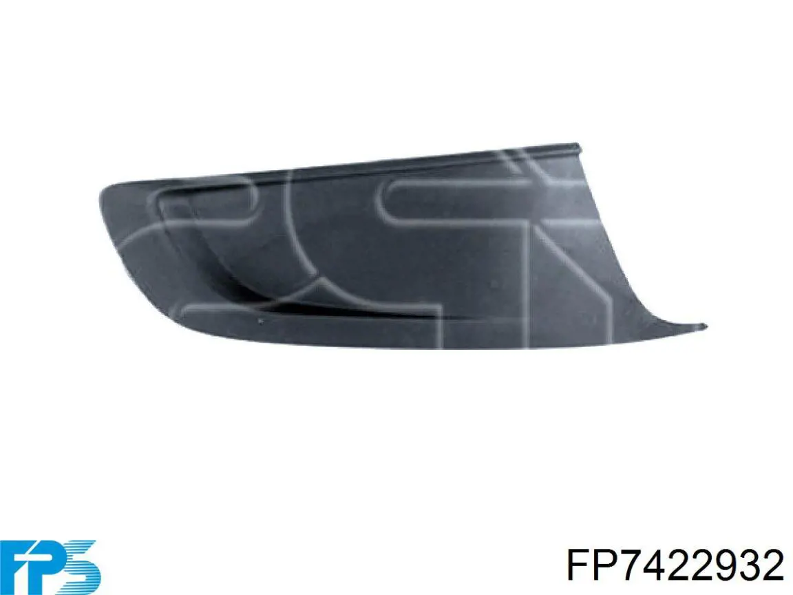 Compre FP7422932 FPS Guia do pára-choque dianteiro direito