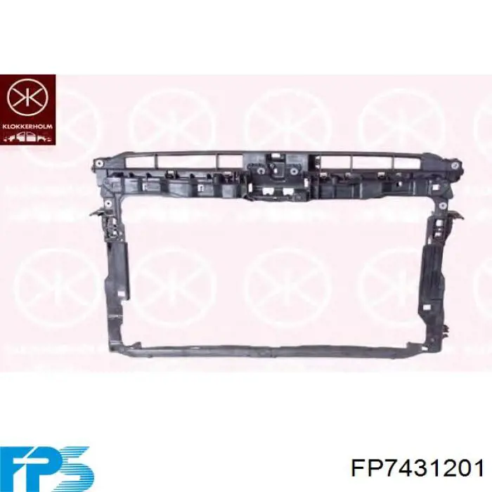 Compre KH9535201 Starline Suporte do radiador montado (painel de montagem de fixação das luzes)