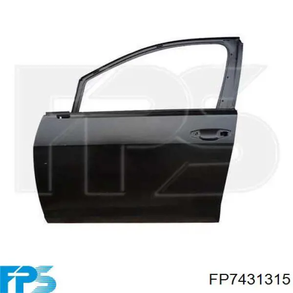Compre 5G4831055AR VAG Porta dianteira esquerda