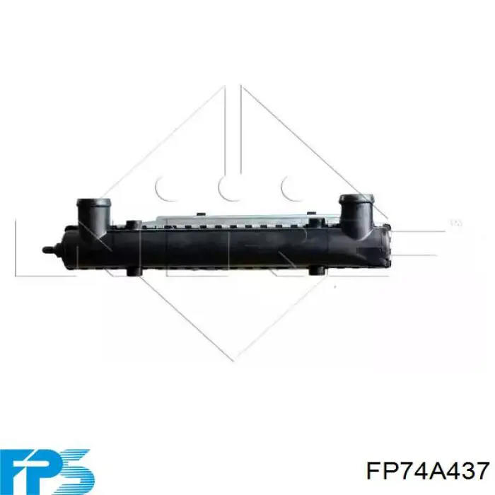 Radiador de esfriamento de motor FP74A437 FPS