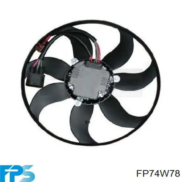 Compre FP74W78 FPS Ventilador elétrico de esfriamento montado (motor + roda de aletas) direito