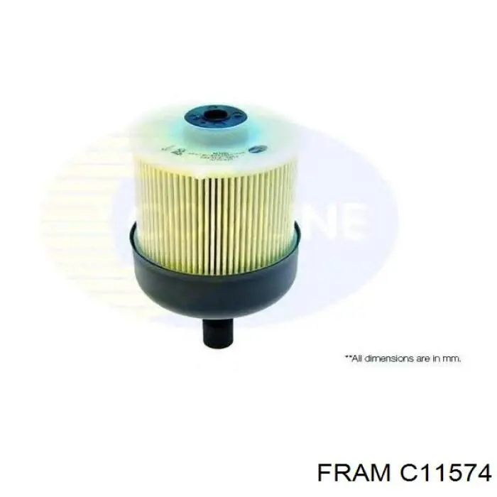 C11574 Fram Filtro de combustível