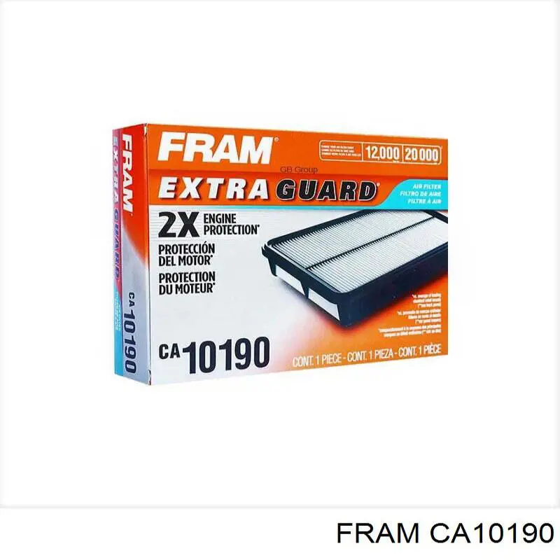 Filtro de ar Fram CA10190 preço, a partir de 5,38 USD