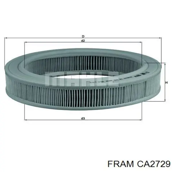 Filtro de ar CA2729 Fram