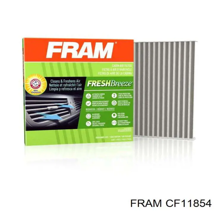 Filtro de salão Fram CF11854 preço, a partir de 10,93 USD