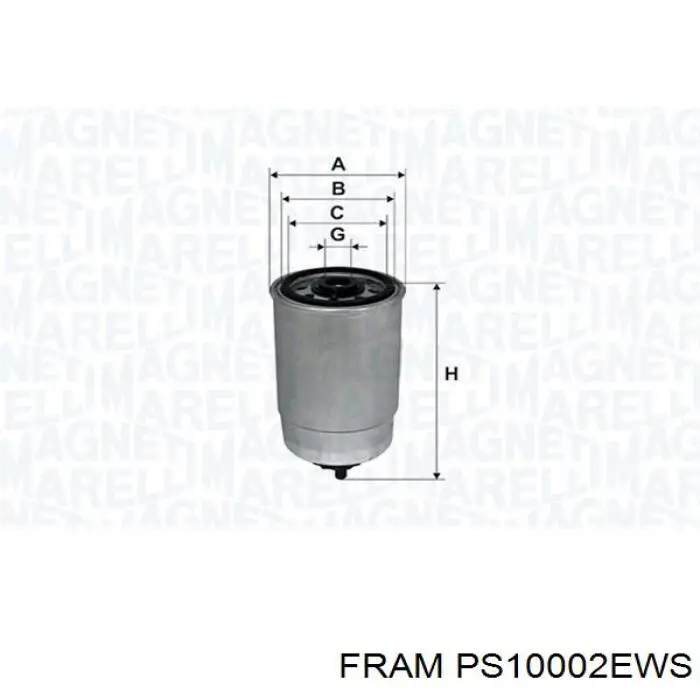 Compre PS10002EWS Fram Filtro de combustível