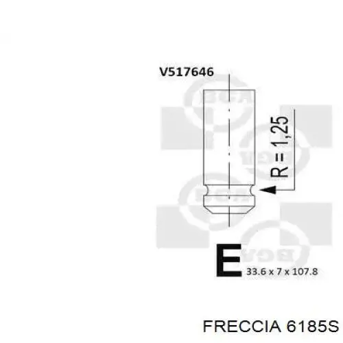 Válvula de admissão Freccia 6185 preço, a partir de 5,08 USD
