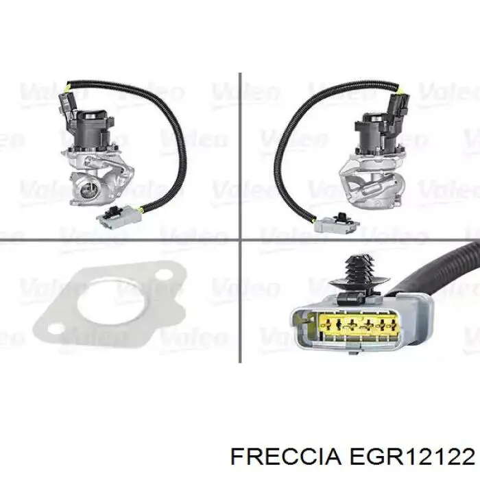 Compre EGR12122 Freccia Válvula EGR de recirculação dos gases