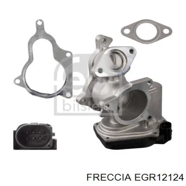 Válvula EGR de recirculação dos gases EV037 Magneti Marelli
