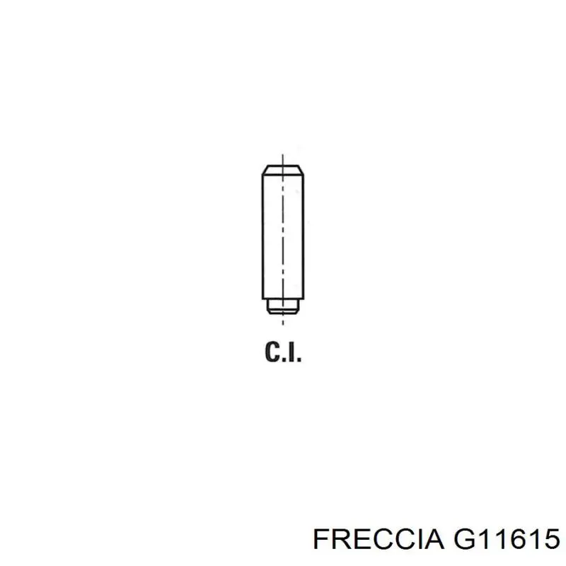Compre G11615 Freccia Guia de válvula