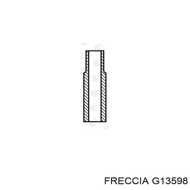 G13598 Freccia Guia de válvula