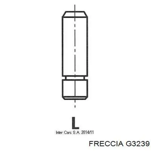 Compre G3239 Freccia Guia de válvula de admissão