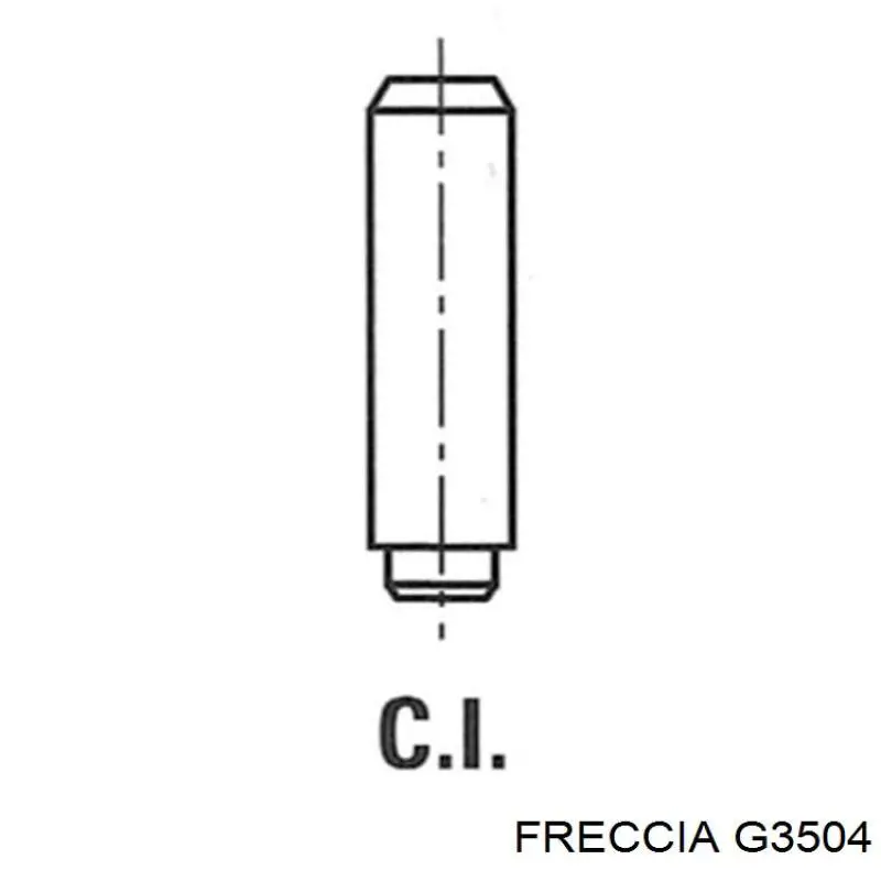 Compre G3504 Freccia Guia de válvula