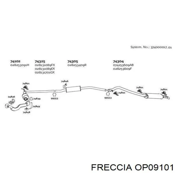 Compre OP09101 Freccia Bomba de óleo