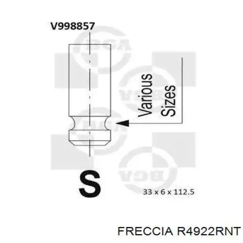 Compre MD127848 Mitsubishi Válvula de escape