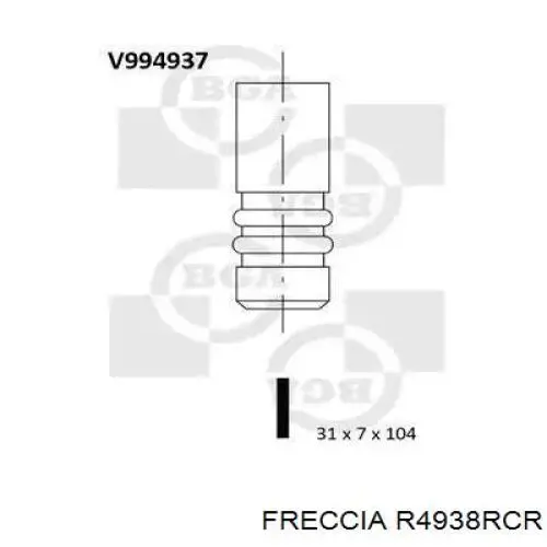 Válvula de escape Freccia R4938RCR preço, a partir de 8,58 USD