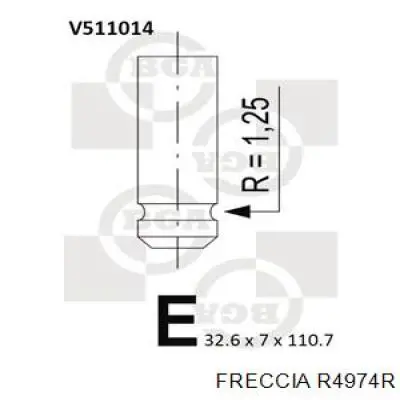 Válvula de escape Freccia R4974R preço, a partir de 7,18 USD
