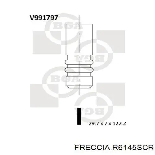 Compre 1217148 Ford Válvula de admissão