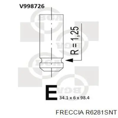 Compre 132012F200 Nissan/Infiniti Válvula de admissão