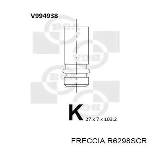 Válvula de admissão Freccia 6298 preço, a partir de 11,58 USD