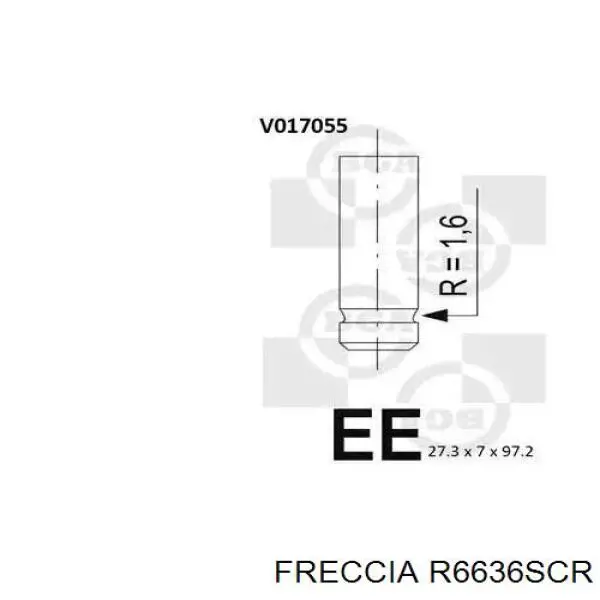 Compre 642052 Opel Válvula de admissão
