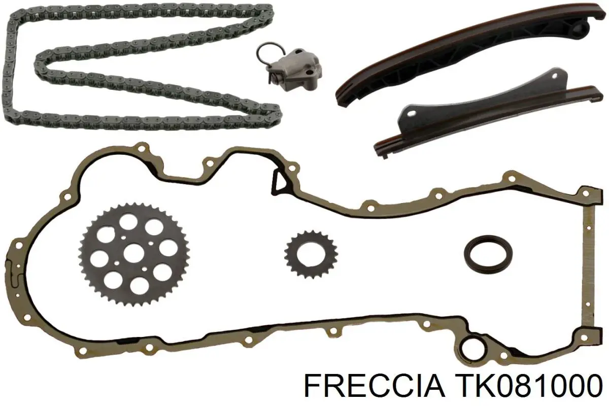 TK081000 Freccia Cadeia do mecanismo de distribuição de gás, kit