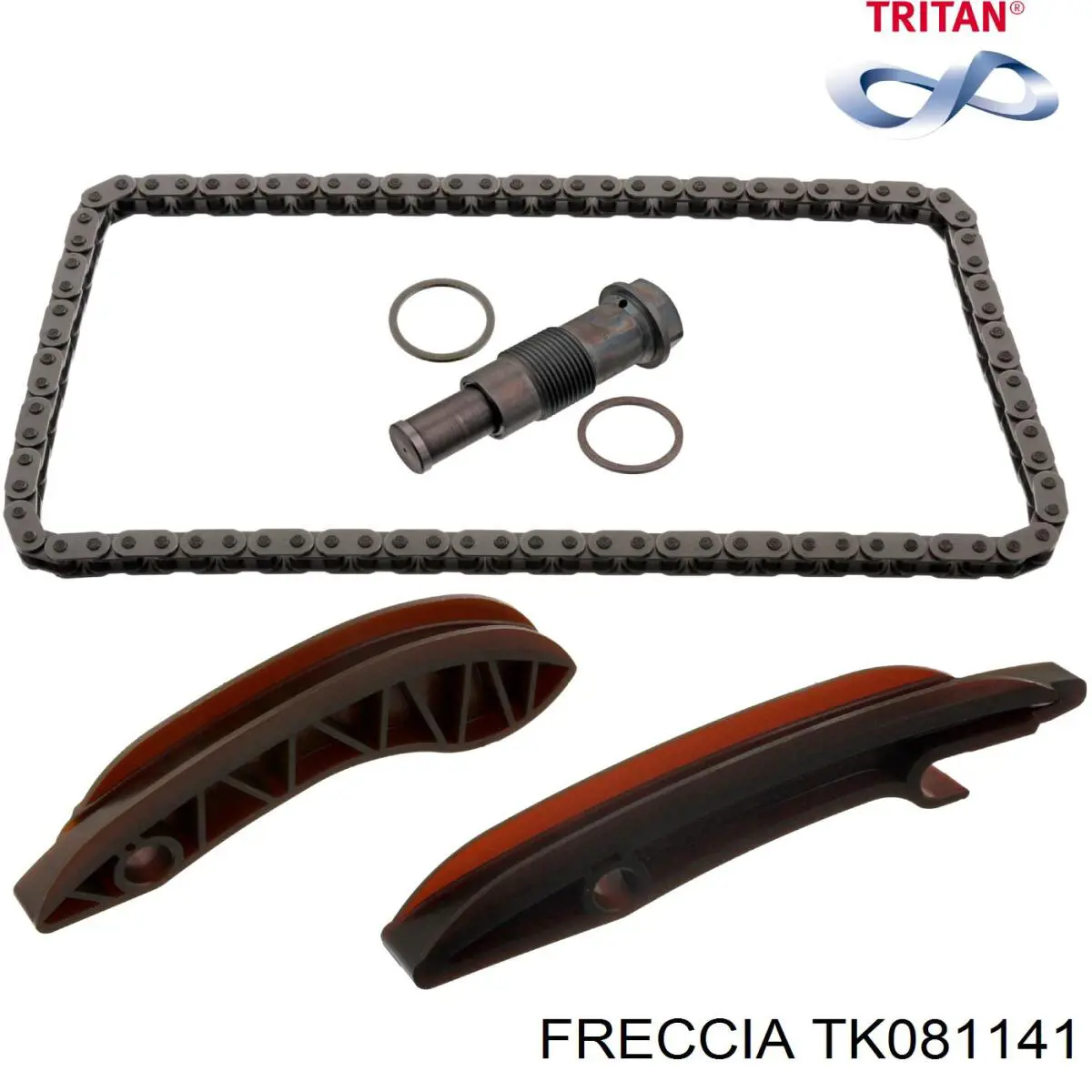 Cadeia do mecanismo de distribuição de gás, kit MCK0592 Magneti Marelli