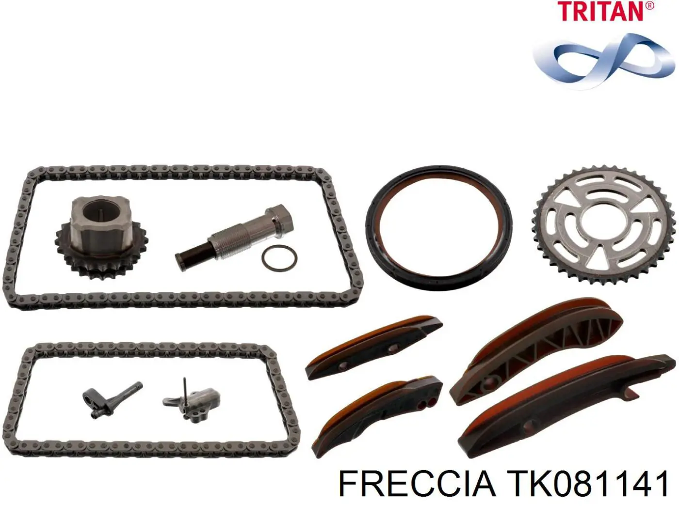 59017SET AIC Cadeia do mecanismo de distribuição de gás, kit