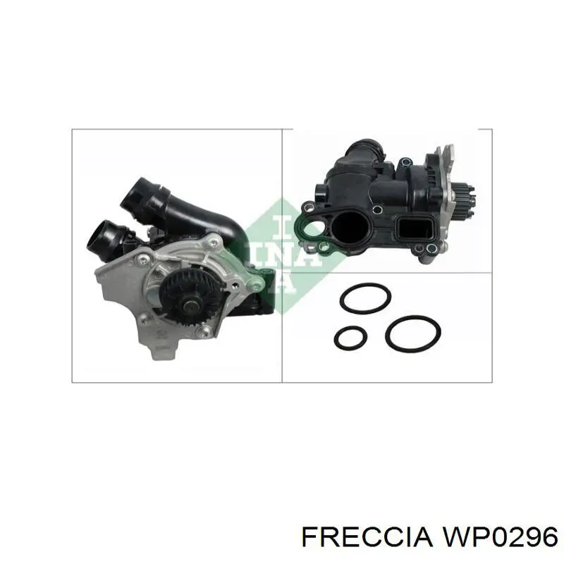 Bomba de água (bomba) de esfriamento, montada com caixa Freccia WP0296 preço, a partir de 145,13 USD
