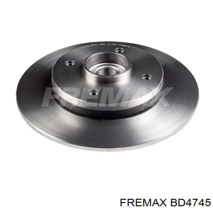 BD4745 Fremax Disco do freio traseiro