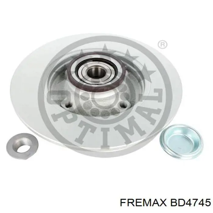 Disco do freio traseiro Fremax BD4745 preço, a partir de 32,64 USD