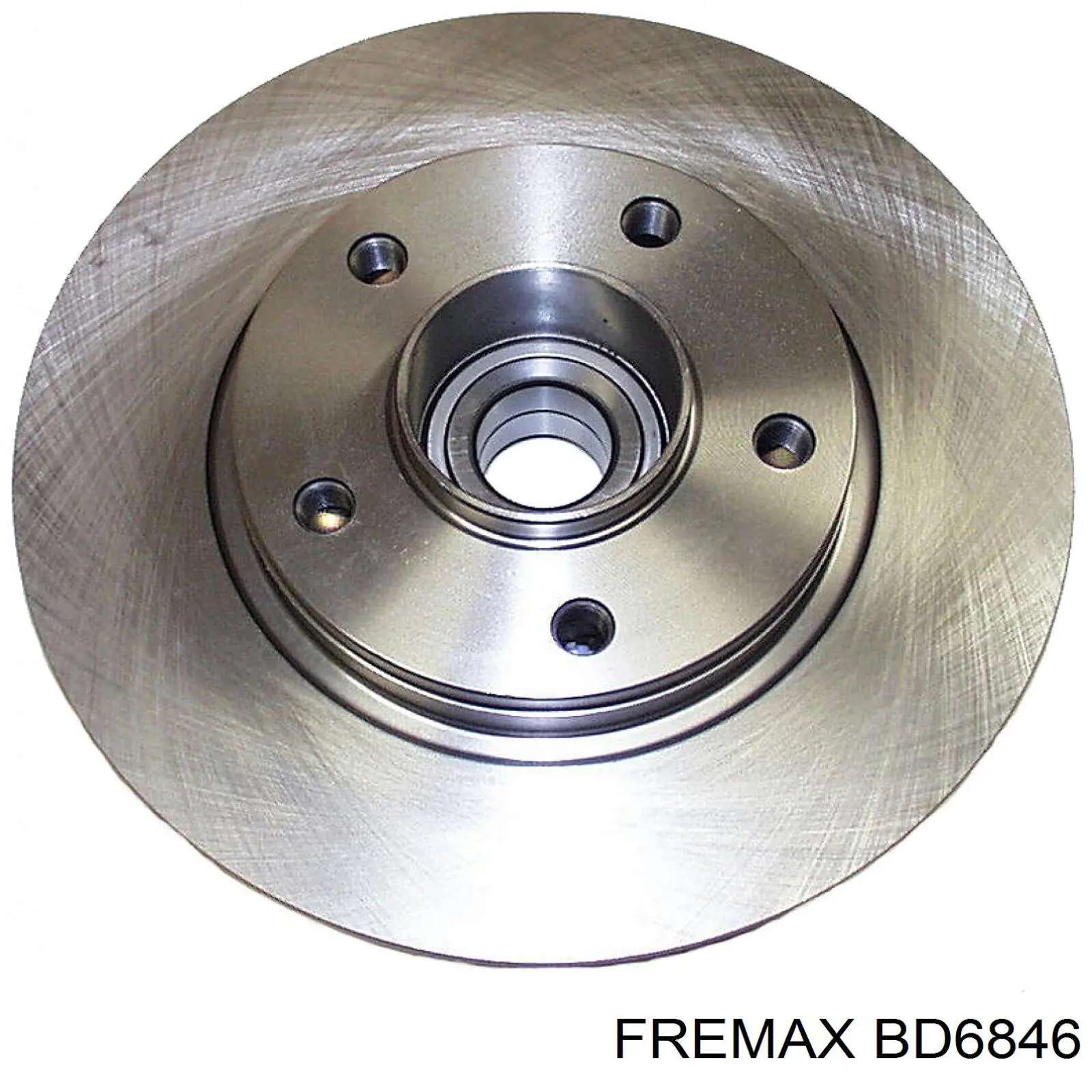 Disco do freio traseiro BD6846 Fremax