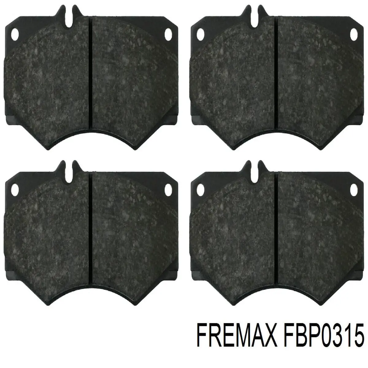 Sapatas do freio dianteiras de disco Fremax FBP0315 preço, a partir de 23,56 USD